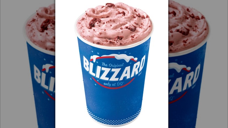 Dairy Queen red velvet Blizzard 