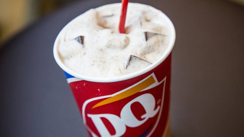 Dairy Queen Blizzard cup