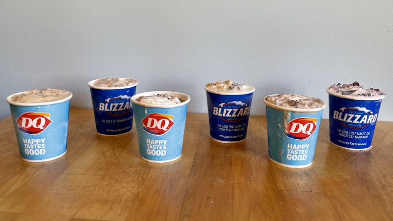 Six blizzards