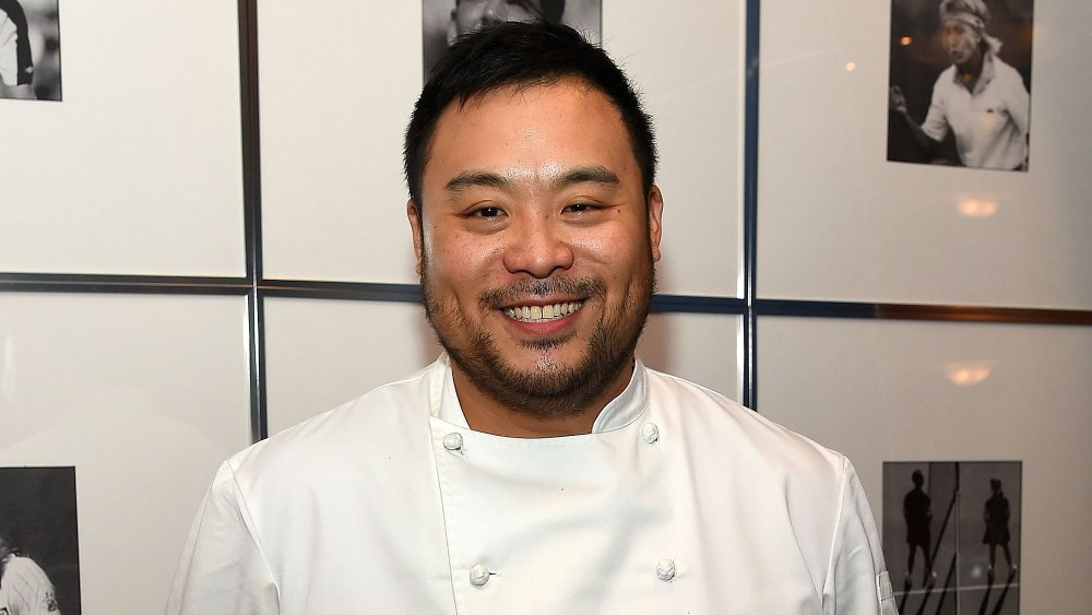 Celebrity chef David Chang