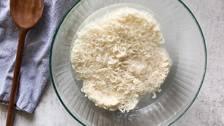 ramen in a bowl 