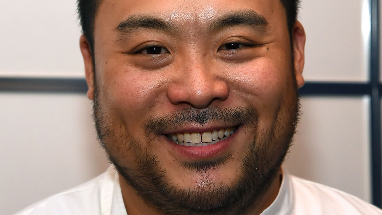 David Chang smiling closeup