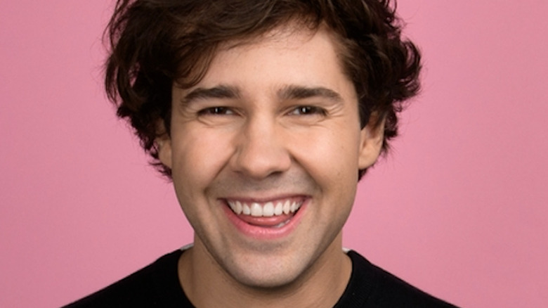 David Dobrik smiling