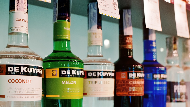   De Kuyper liqueurs