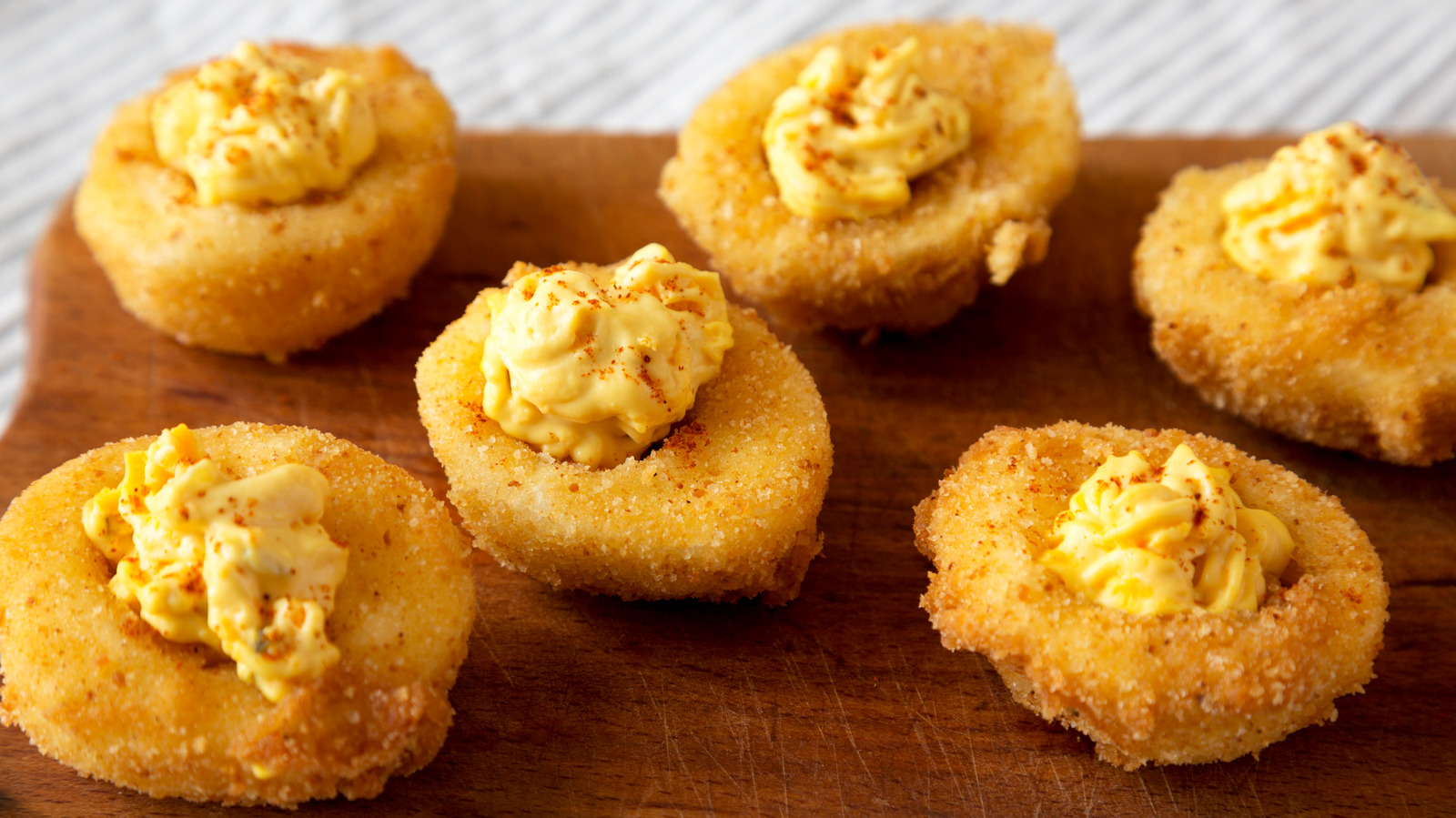 Deep-Fried Deviled Eggs Are The Perfect State Fair-Inspired Side Dish