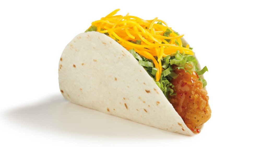 Honey Mango Crispy Chicken Taco