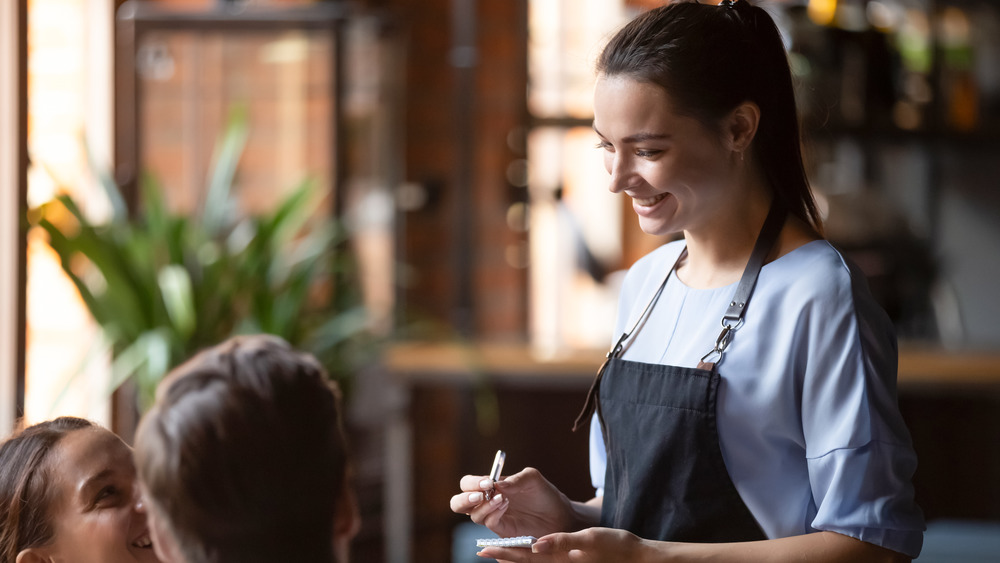 restaurant waitress