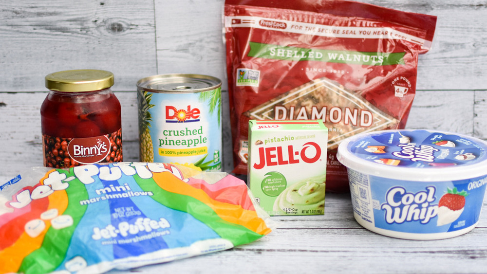Ingredients for Watergate salad