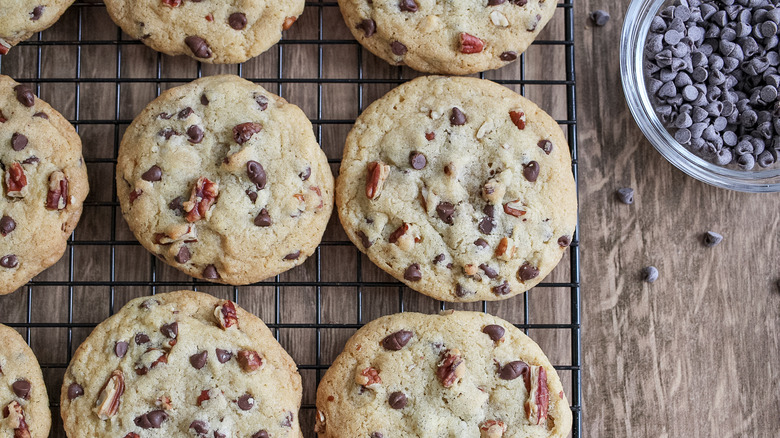 chocolate chip pecan cookies