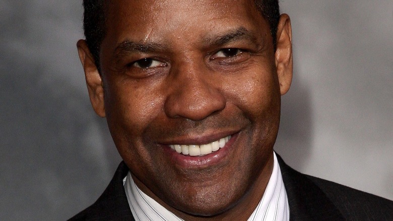 Denzel Washington smiling