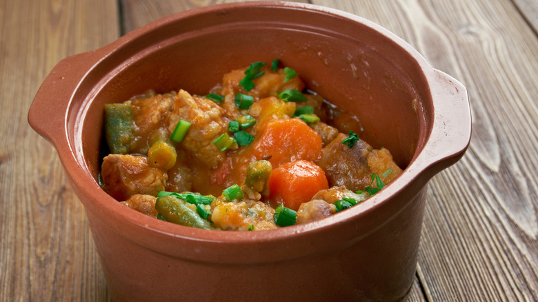 A pot of mulligan stew