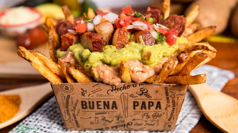 Buena Papa loaded fries