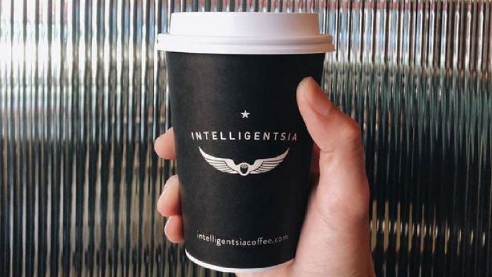 Intelligentsia Coffee in to-go cup