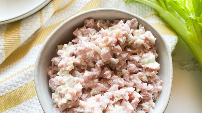 Ham Salad dish