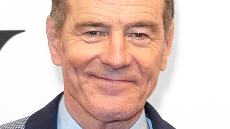 Closeup of Bryan Cranston 