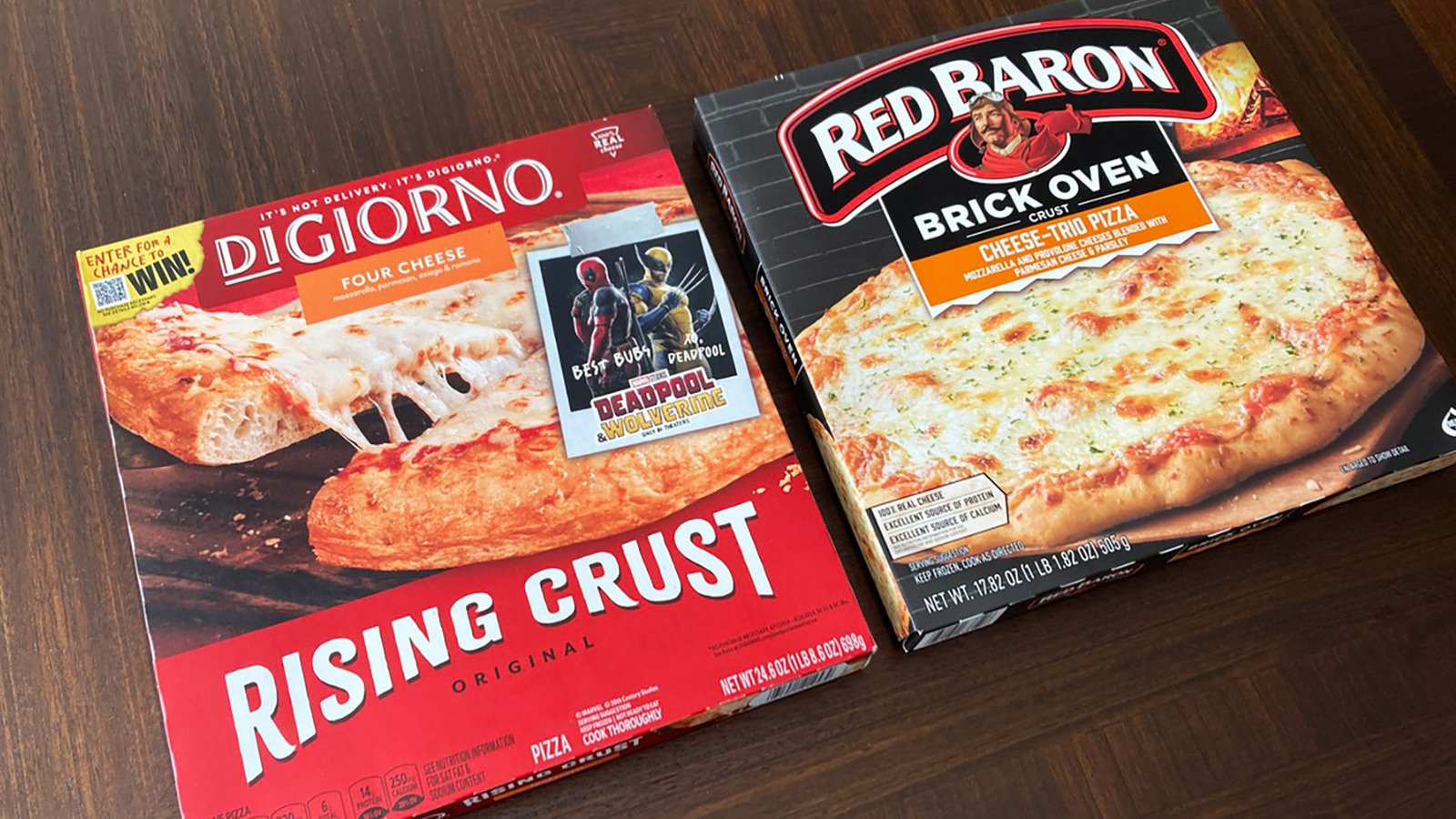 DiGiorno Vs Red Baron: Who Has The Best Frozen Pizza?