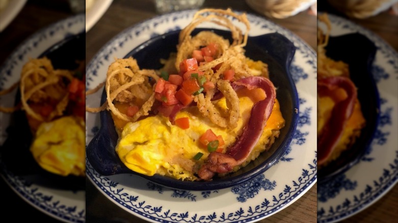 Cracker Barrel's Bacon & Egg Hashbrown Casserole