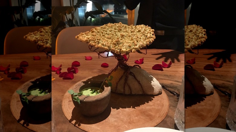 tree of life appetizer at Elcielo Restaurant Miami
