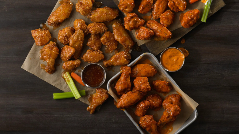 Buffalo Wild Wings on table