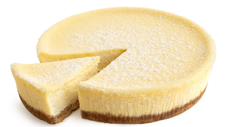 Plain cheesecake