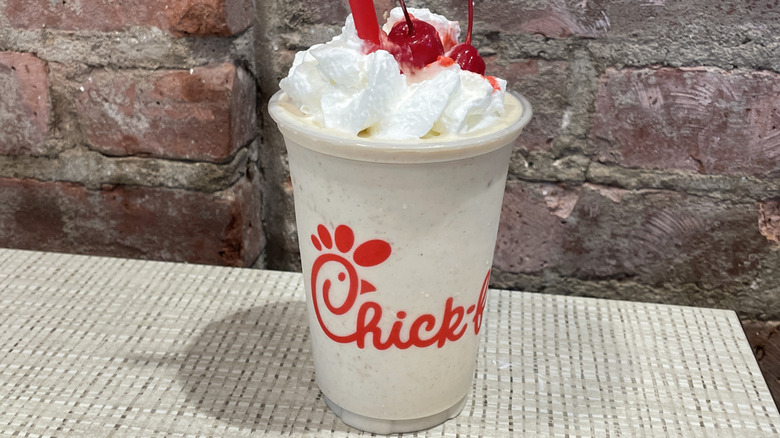 Chick-fil-A milkshake