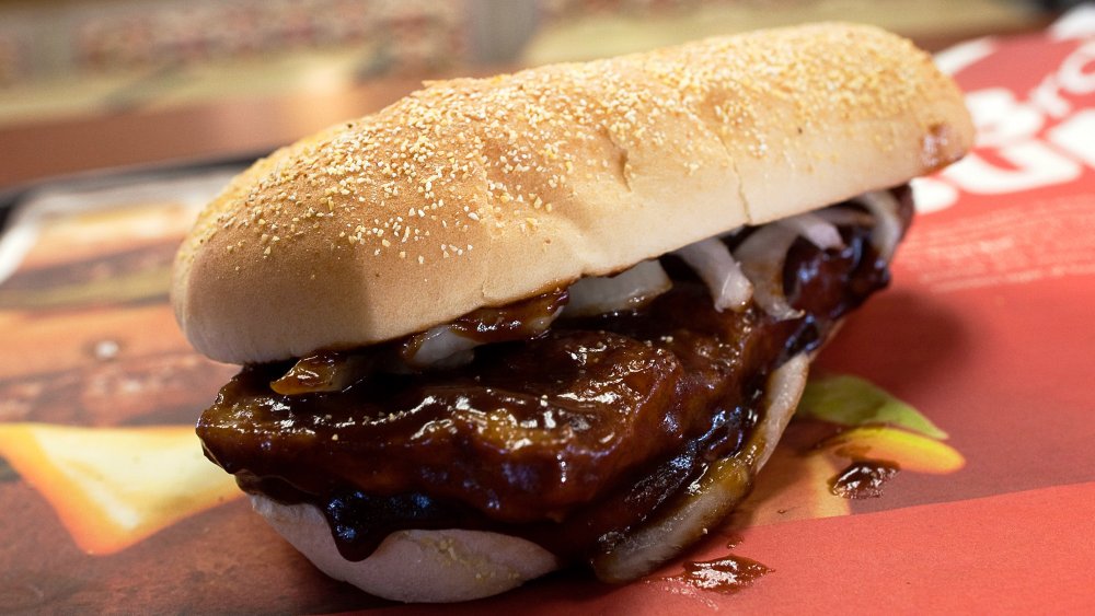 Fast food favorite McDonald's McRib Sandwich was discontinued