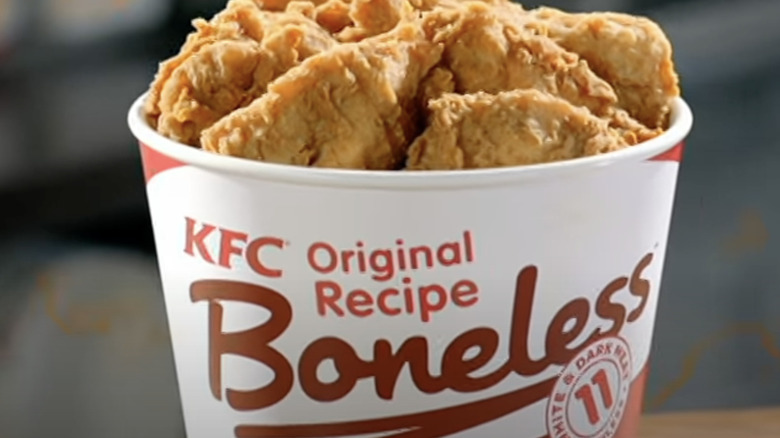 KFC Original Recipe Boneless commercial