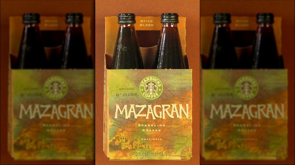 Discontinued Starbucks drink Mazagran sparkling coffee