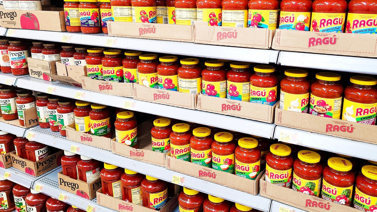 Discontinued Store-Bought Pasta Sauces We Still Miss