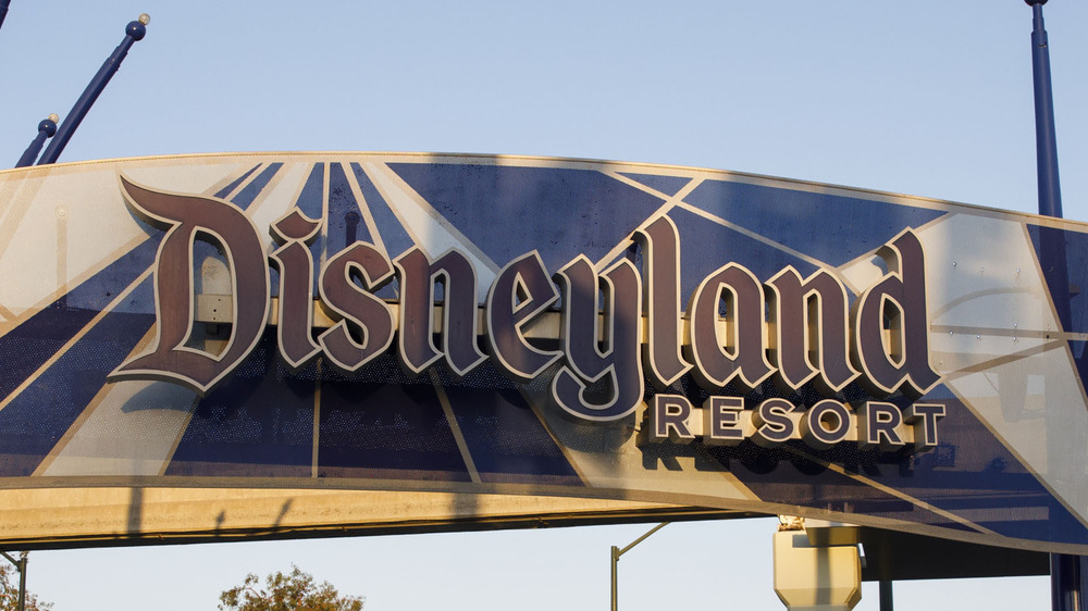 Disneyland sign