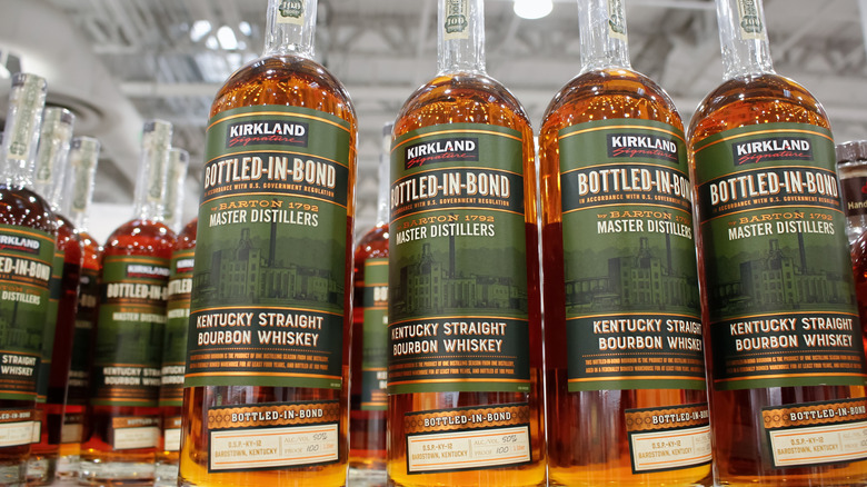 Kirkland Signature Barton 1792 Master Distillers in Costco.