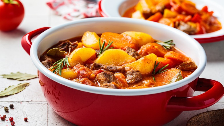 Beef stew with potatoes