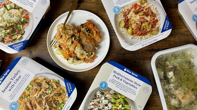 Blue Apron Prepared and Ready meals
