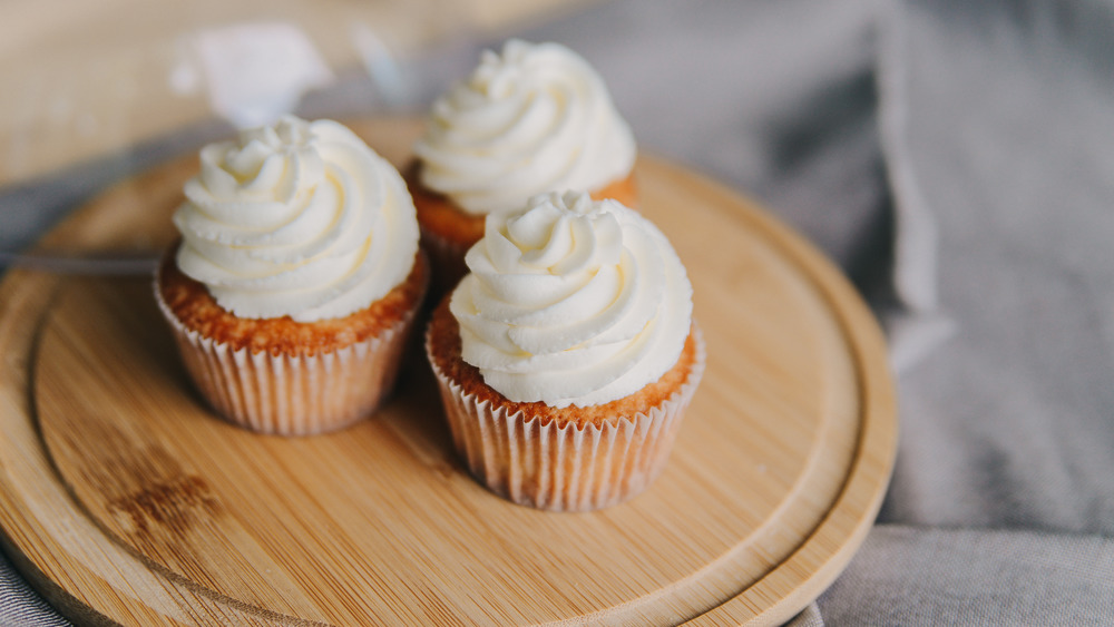 Cupcakes with frosting