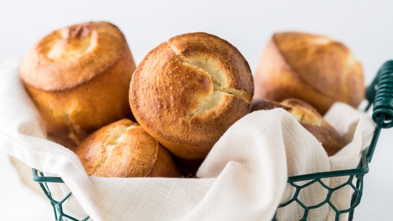 popovers in a basket