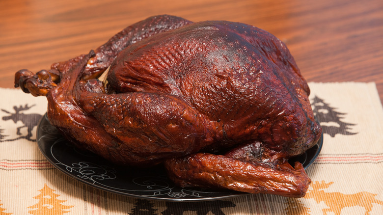smoked Thanksgiving turkey