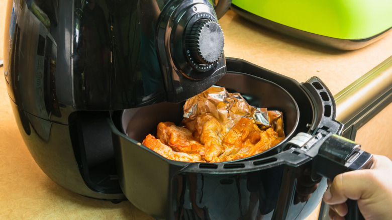 Chicken wings in air fryer