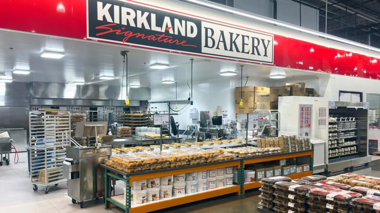 Costco bakery section with 