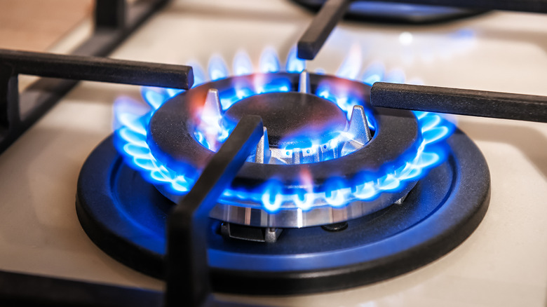 A gas burner