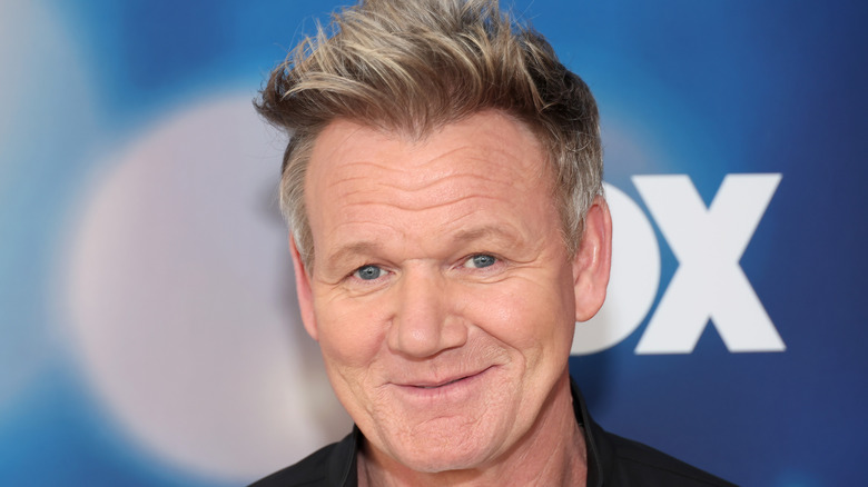 Gordon Ramsay smiling