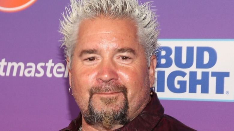 Close up of Guy Fieri