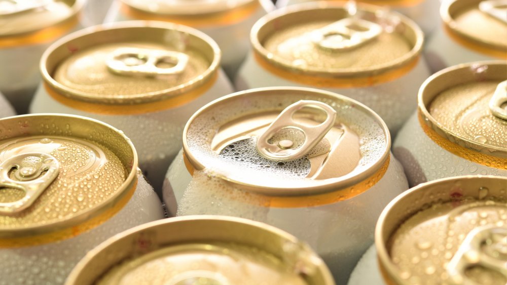 beer cans