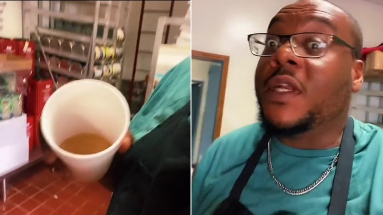 Today-year-old TikToker with soda