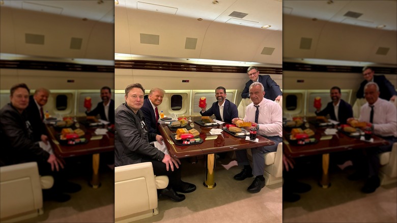 President Trump, RFK, Jr., and others travel on Air Force One