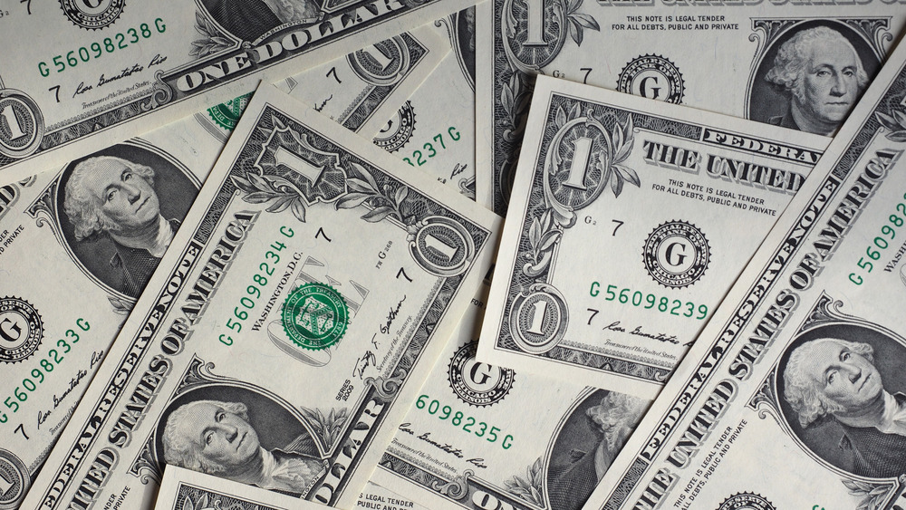 dollar bills