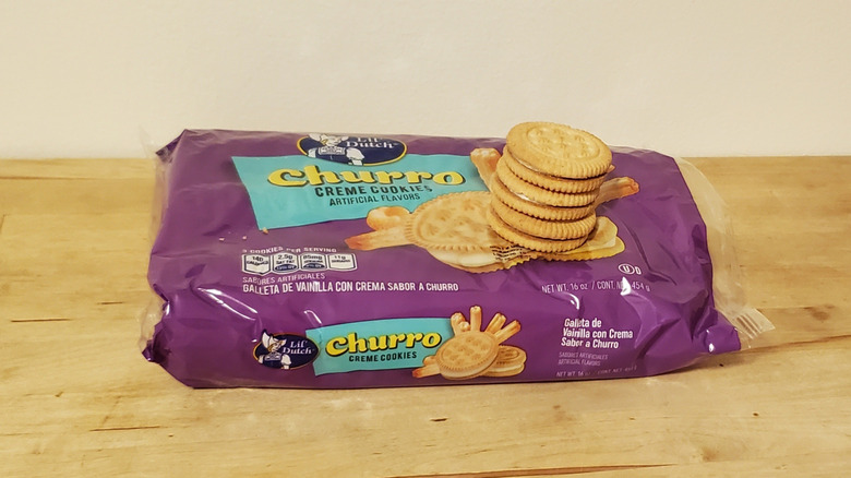 a package of Churro cookies