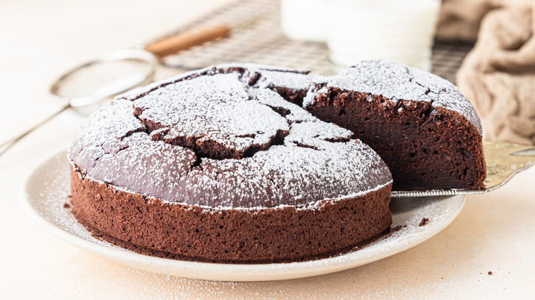 Chocolate sponge cake