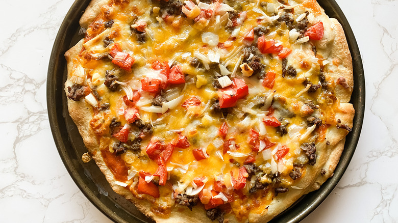 Domino's Cheeseburger Pizza Copycat Recipe