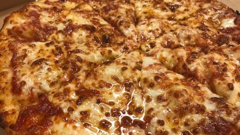 A Domino's Handmade Pan Pizza