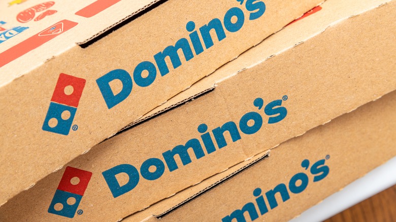 Domino's Pizza boxes